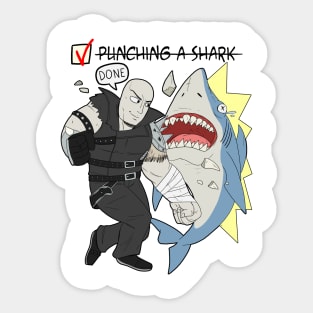 Beast Battler VS Shark Sticker